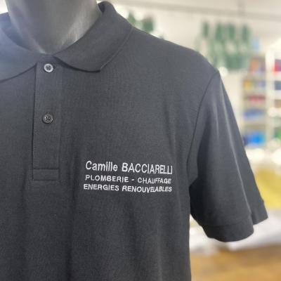 Polo brode logo entreprise - RU566M